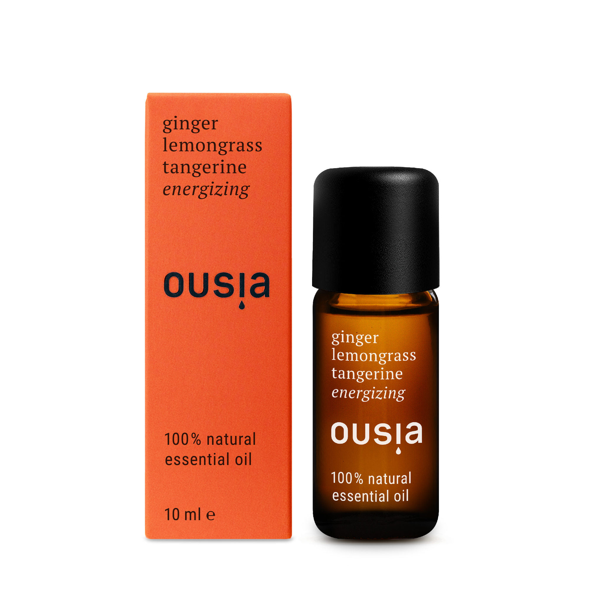 Belebendes Duftöl mit Ingwer, Lemongrass, Minze und Tangerine von Ousia