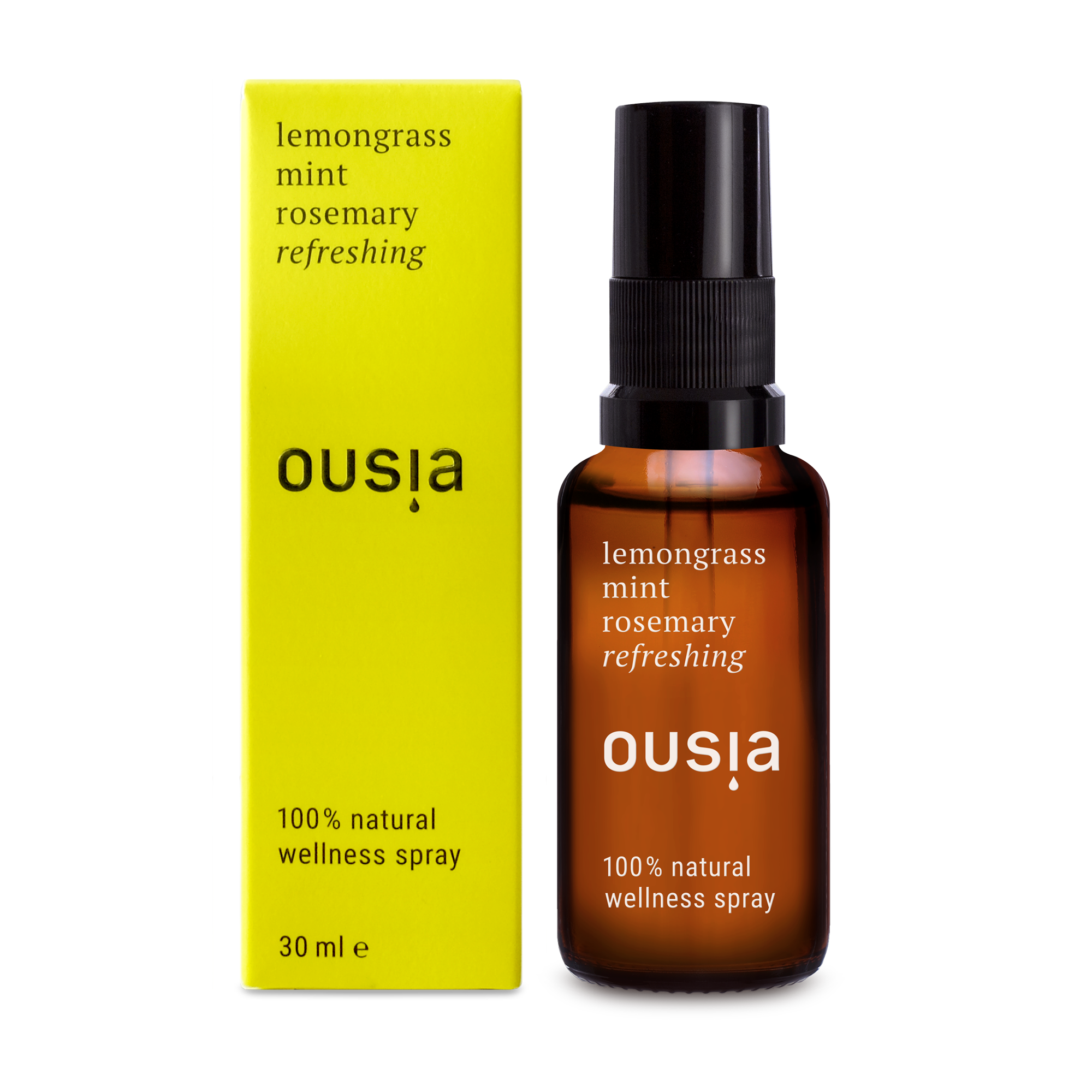 Zitrisches Duftspray mit naturreinen ätherischen Ölen von Ousia